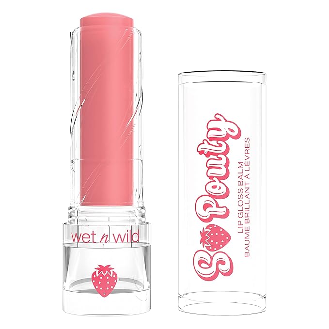 wet n wild Tinted Lip Balm Perfect Pout So Pouty Lip Gloss Balm Pink Sweetest Pick-Velvo Beauty