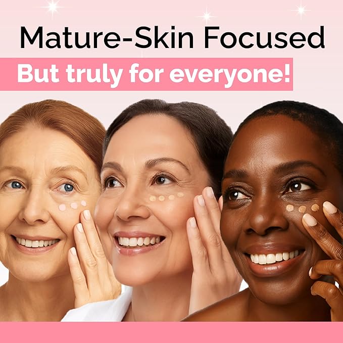 Elizabeth Mott Thank Me Later Under Eye Brightener & Primer – Hydrating Color Corrector for Dark Circles – Lightweight Concealer Base for Mature Skin, Fair Shade 5ml-Velvo Beauty