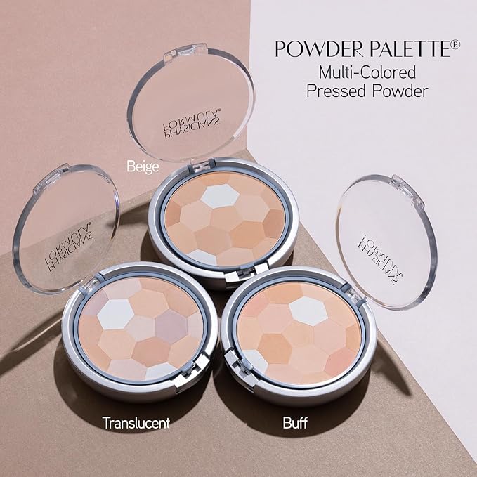 Physicians Formula Setting Powder Palette Multi-Colored Pressed Finishing Powder, Natural Coverage, Buff, Dermatologist Tested, Clinicially Tested-Velvo Beauty