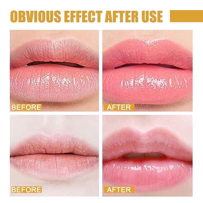 4 Pcs Lip Balm Honey Pot, Honey Moisturizing Lip Mask Reduces Lip Lines,Prevention Dry and Cracked Lip Scrubs Exfoliator.-Velvo Beauty