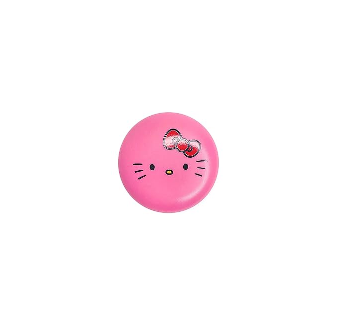 The Crème Shop x Sanrio Hello Kitty Macaron Lip Balm (Hello Kitty Icing On The Cake) Korean Cute Scented Pocket Portable Soothing Advanced Must-Have on-the-go-Velvo Beauty