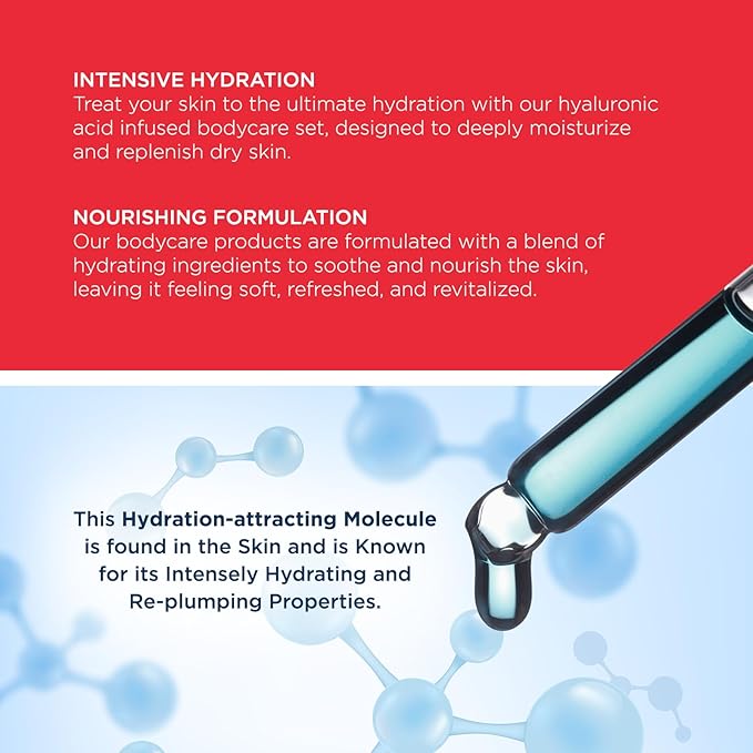 REVLON Get Carried Away Trio Hydrating Travel Set, Hyaluronic Acid Infused, Hydrating Body Wash, Body Lotion, Exfoliating Body Scrub, 3 Count (2.88 fl oz)-Velvo Beauty