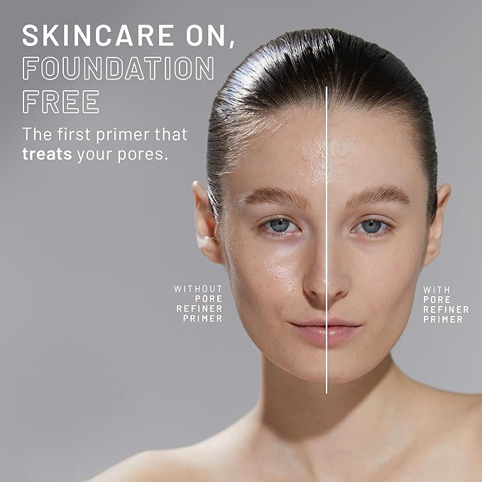 Dr. Brandt Pores No More, Pore Refiner Primer - Instantly Minimizes the Appearance of Pores, Absorbs Oil & Mattifies Shine - 0.5 fl oz-Velvo Beauty
