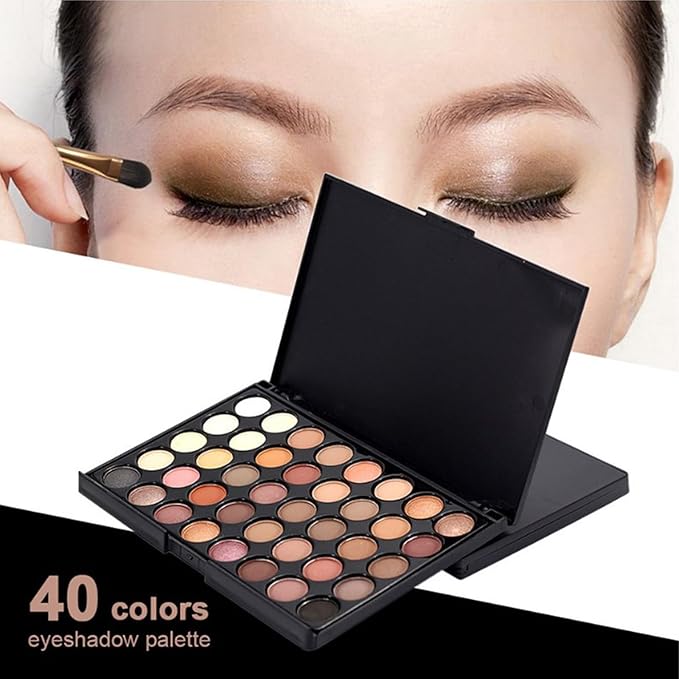 All in One Makeup Kit for Women Full Kit, Kit de Maquillaje para Mujer Included Shimmer 40 Colors Eyeshadow Palette, Brushes, Mascara, Eyeliner, Lipstick Palette, Contour Stick-Velvo Beauty