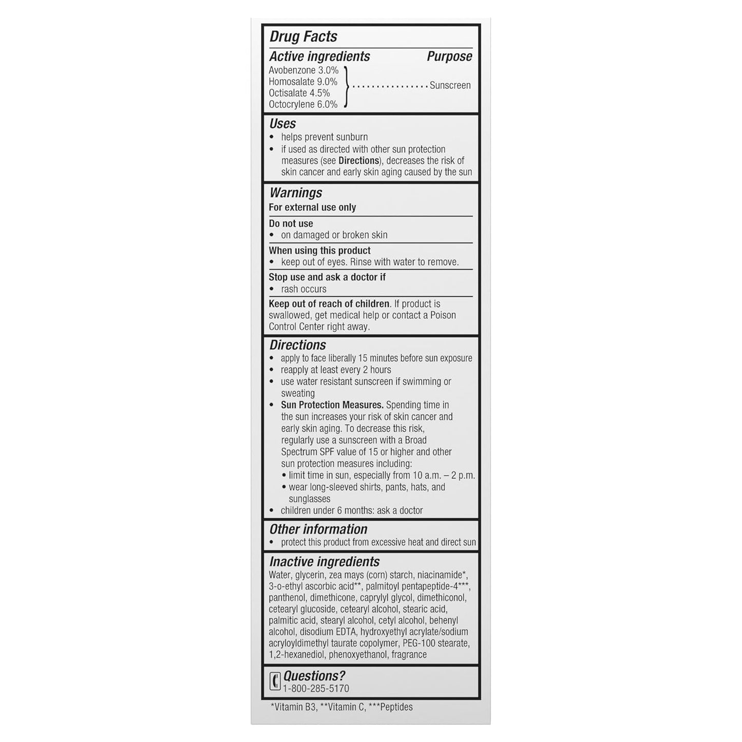 Olay Vitamin C Hydrating moisturizer with sunscreen, SPF 30, 1.7 Oz-Velvo Beauty