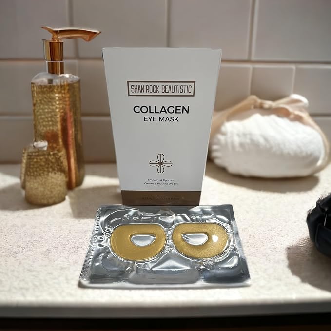 5pc Luxury Collagen Eye Mask/Anti-Wrinkle Hydrating Eye Mask/Anit-Aging Moisturizing Eye Mask-Velvo Beauty