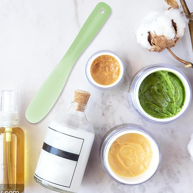 10pcs Tool Stick Makeup Spatulas Makeup Scoop Cosmetic Scoop Sampling Spatula Cosmetics Mixing Spatulas Cosmetic Applicator Spoon Large Mixing Spoon-Velvo Beauty