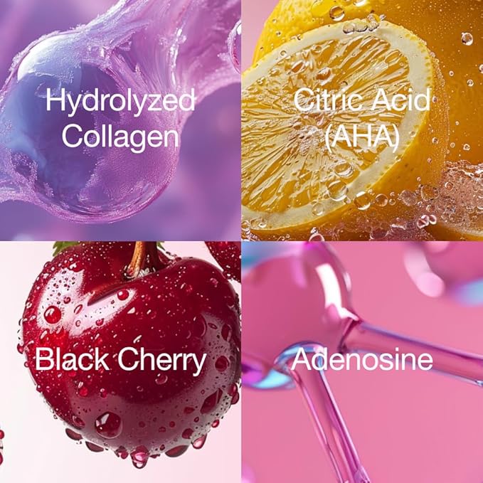 Black Cherry Pore Tightening Cream Luftig, Pore Minimizer, Black Cherry Extract, AHA, Hydrolyzed Collagen, Korean Skincare, All Skin Types, 3.3 fl.oz / 100ml-Velvo Beauty