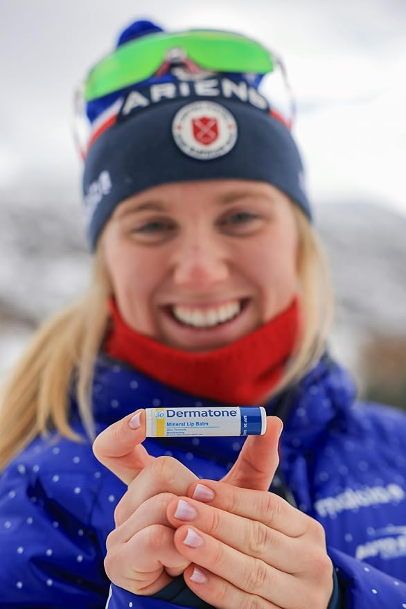 Dermatone Mineral Lip Balm SPF 30 | Moisturizing, Reef Safe, Oxybenzone Free | Broad Spectrum Sunburn Protection | Zinc Oxide Lip Sunscreen | Lip Balm with Sunscreen SPF 30 | 0.15 oz (2-Pack)-Velvo Beauty