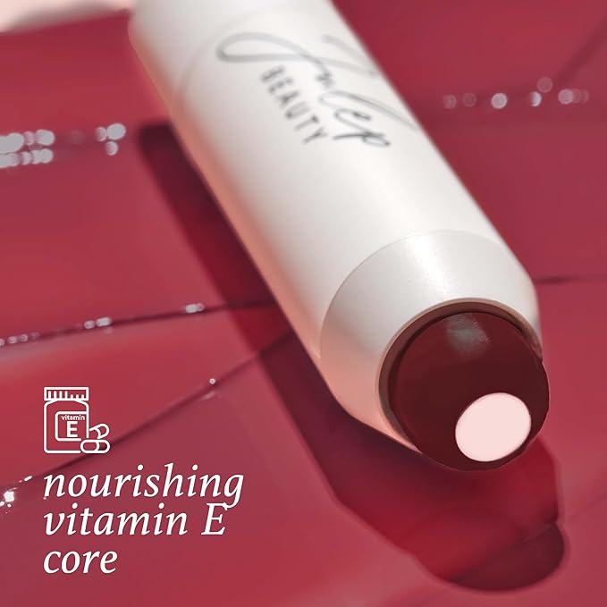 Julep It's Balm: Tinted Lip Balm + Buildable Lip Color - Black Cherry - Natural Gloss Finish - Hydrating Vitamin E Core - Vegan-Velvo Beauty