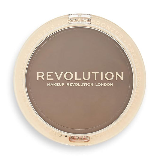 Revolution Beauty, Ultra Cream Face Bronzer, Buildable & Blendable Cream Contour, Vegan & Cruelty Free, Medium, 0.24 Oz.-Velvo Beauty
