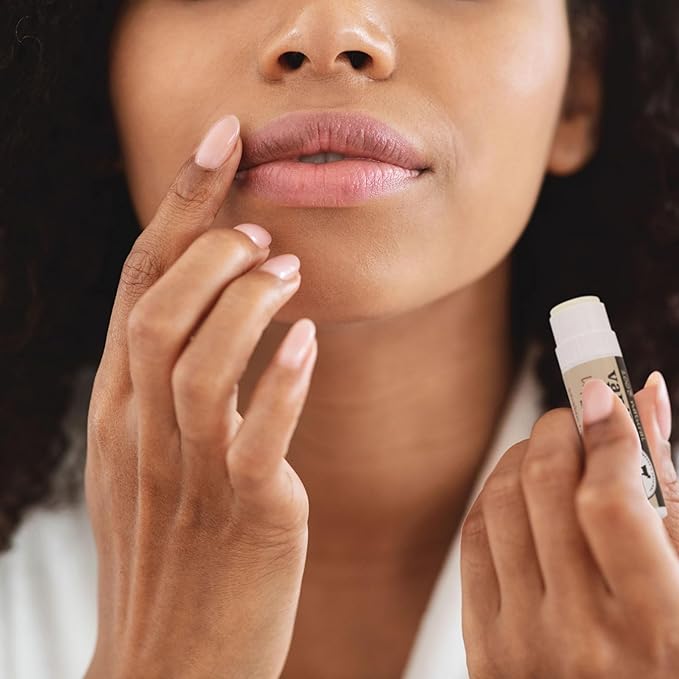 Dionis Goat Butter Overnight Lip Mask & Lip Balm Kit - Goat Milk, Jojoba & Moringa Oils Moisturize & Repair Chapped Lips Overnight while Lip Balm Keeps Moisture Locked In All Day, Vanilla Bean-Velvo Beauty