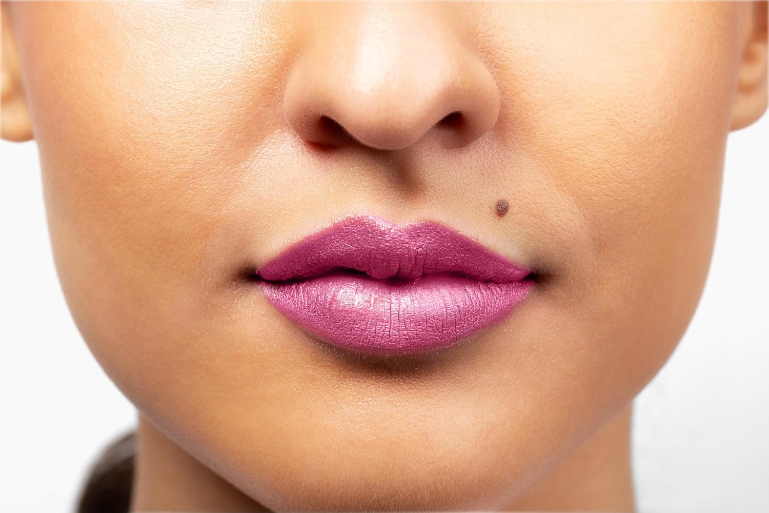 Aromi Metallic Liquid Lipstick | Long-lasting, Smear, Smudge, + Transfer Proof, Waterproof, Light, Baby Pink Lip Color with Shimmery Finish, Paraben + Phthalate Free (Pink Sugar)-Velvo Beauty