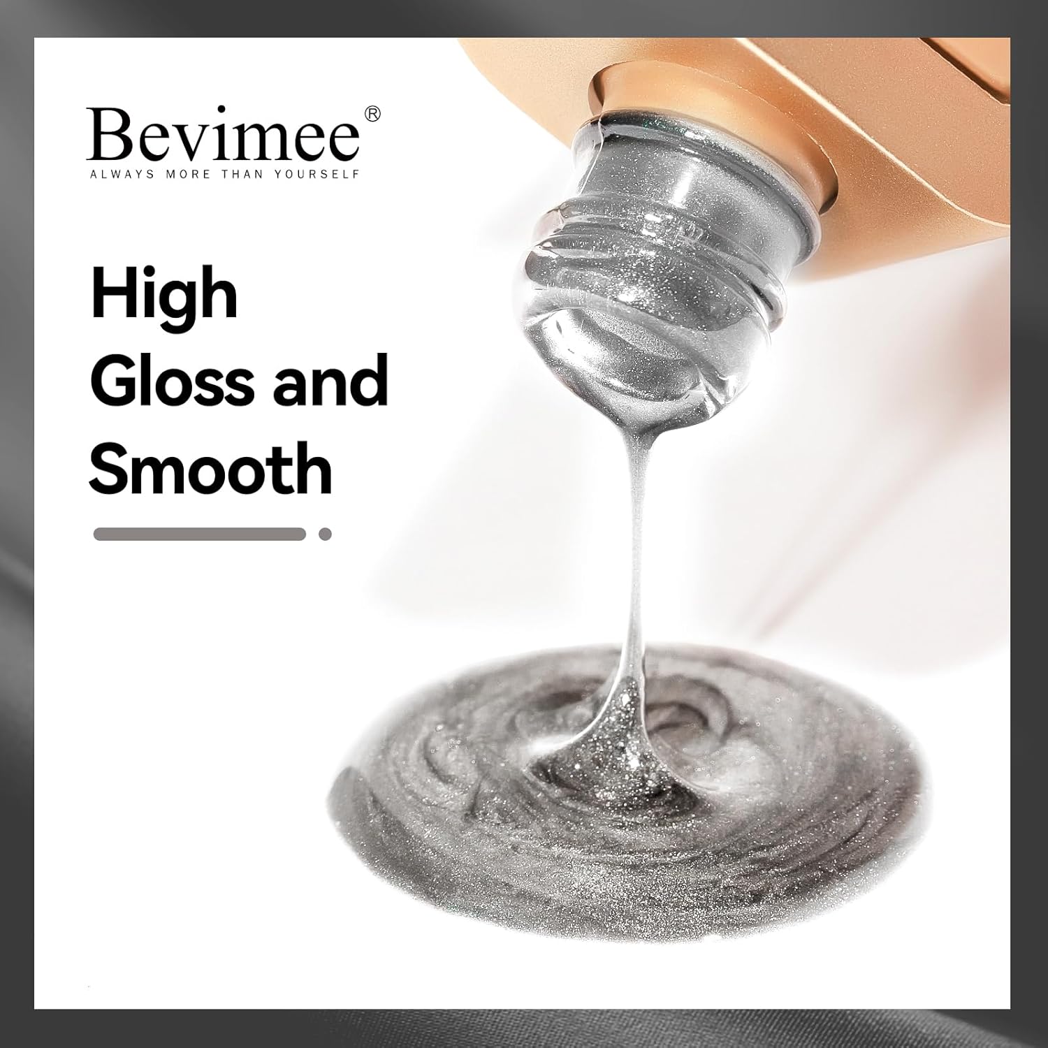 Cat Eye Gel Nail Polish Silver 12ML 9D Chameleon Cateye Magnetic Nail Polish Gel Holographic Cat Eye with Magnet Stick Varnish Soak off Manicure Set 1PC-Velvo Beauty