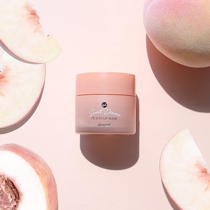 Sweet Dreams Lip Mask: Nourishing, Plumping and Hydrating Lip Sleeping Mask | Hyaluronic Acids+Vitamin C+Shea Butter+Antioxidants | Peach-Velvo Beauty