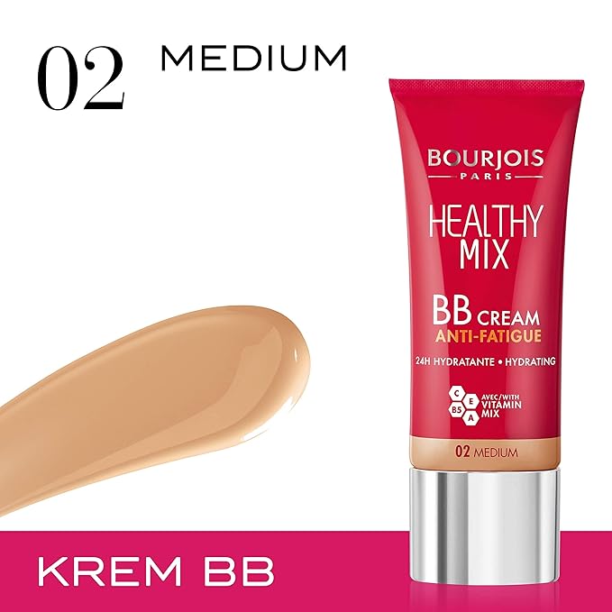 Bourjois Healthy Mix Bb Cream 02 Medium 30Ml-Velvo Beauty