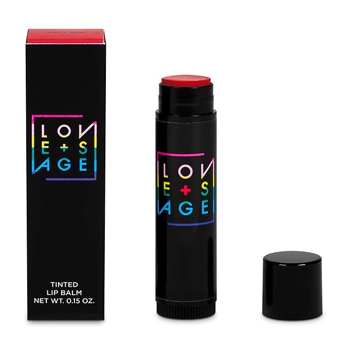 Love + Sage Well Red Lip Balm (red tint)-Velvo Beauty