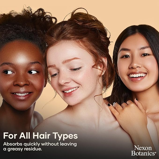 Mint Rosemary Oil for Hair Growth 2 fl oz – Lightweight, Non-Greasy Formula with Peppermint – Strengthens Strands for Healthier, Thicker Look – Nexon Botanics-Velvo Beauty