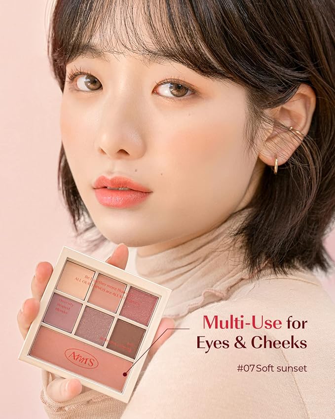 AMTS Off Sienna & Authentic Amber Eyeshadow Palettes Set, Valentine's gifts for teen girls, women | Matte Shimmer Metallic, Long Lasting-Velvo Beauty