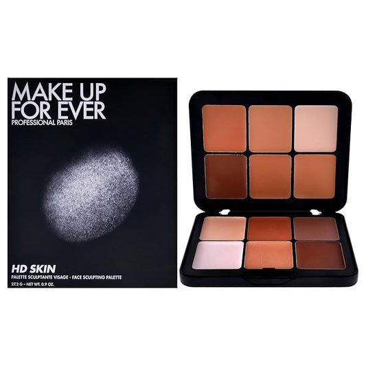 HD Skin All In One Palette - Sculpting by Make Up For Ever for Women - 0.9 oz Palette-Velvo Beauty