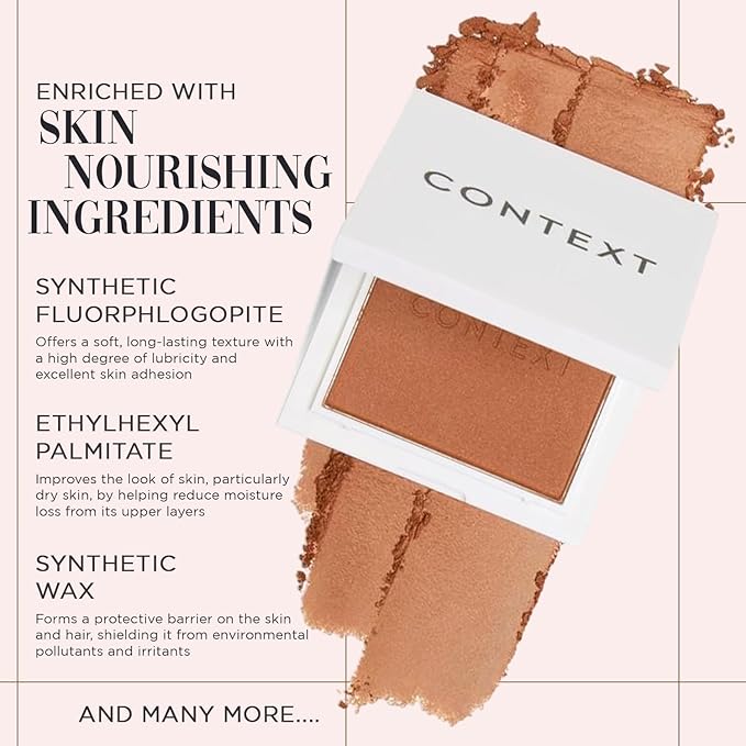 Context Skin Matte Bronzer Powder | Vegan & Cruelty-Free Powder Bronzer for Face | Sun-Kissed Makeup Finish | Long-Lasting, Buildable Coverage Skin Tones | Speed of Sound-Velvo Beauty