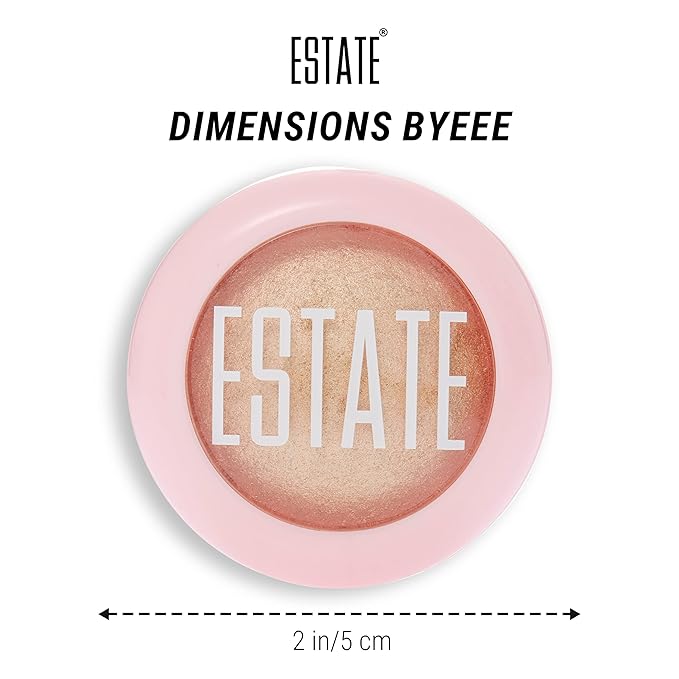 Estate Cosmetics Dew Me Baked Highlighter – Cheek, Eyes & Face Pressed Powder – 3 g (0.1 oz) (BYEEE)-Velvo Beauty
