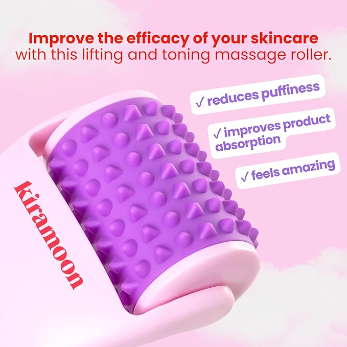 Reset Roller to Boost Skincare Absorption, Reduce Puffiness, Relax Jaw Muscles, and Promote Collagen. Anti-Aging and Relaxing Silicone, Gifts for Her-Velvo Beauty