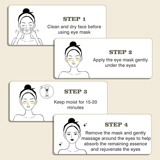 Under Eye Patches for Puffy Eyes and Dark Circles,60 Pcs Collagen Under Eye Mask Skin Care Products,Snail Mucin Eye Patches,Wrinkle Patches-Velvo Beauty