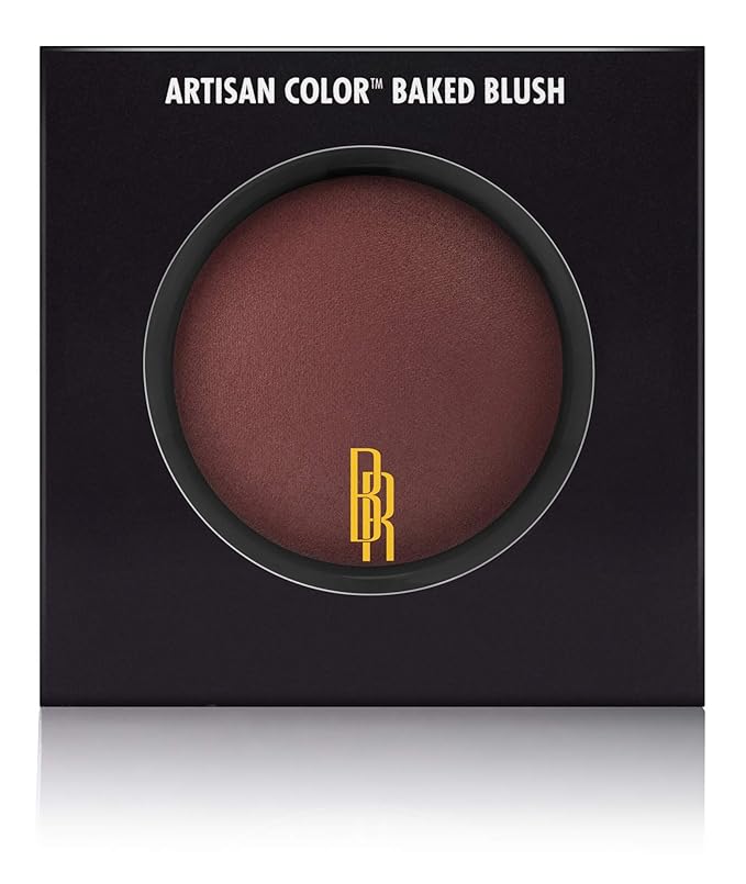 Black Radiance Artisan Color Baked Face Powder Blush Makeup, Red Brick House-Velvo Beauty