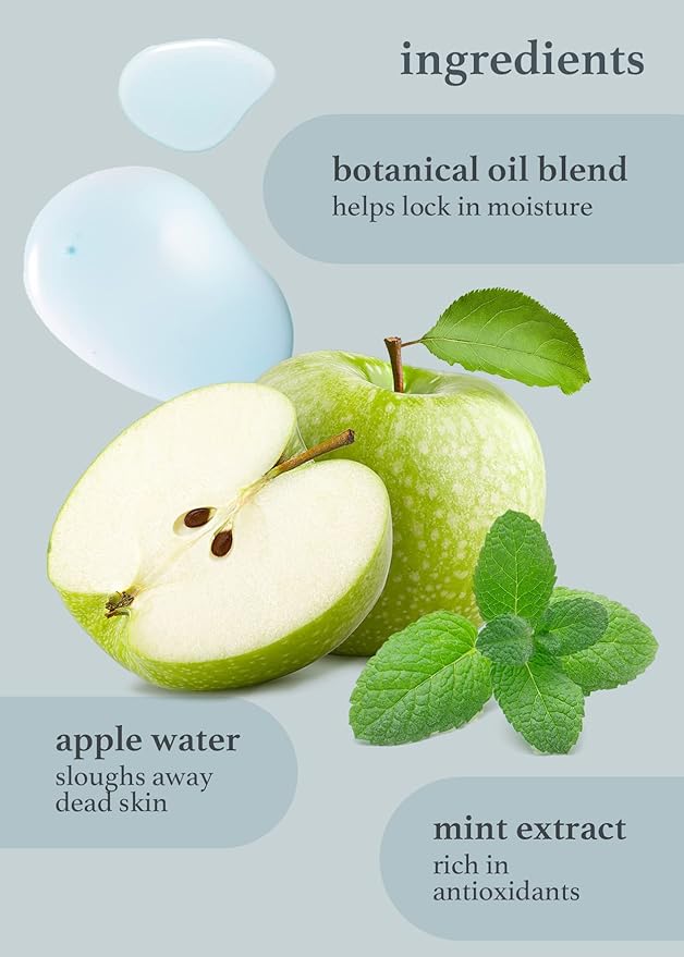 NOONI Korean Vegan Lip Oil - Applemint, 0.12 Fl Oz + Korean Lip Oil - Applepeony, 0.12 Fl Oz Bundle-Velvo Beauty