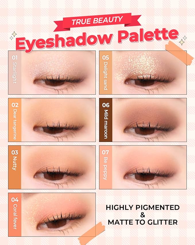 AMTS x True Beauty Edition - Some Sweet EyeShadow Makeup Palette | Matte Shimmer Metallic, Long Lasting, Cheek blush, All My Things, K Beauty, Pink Gold makeup-Velvo Beauty