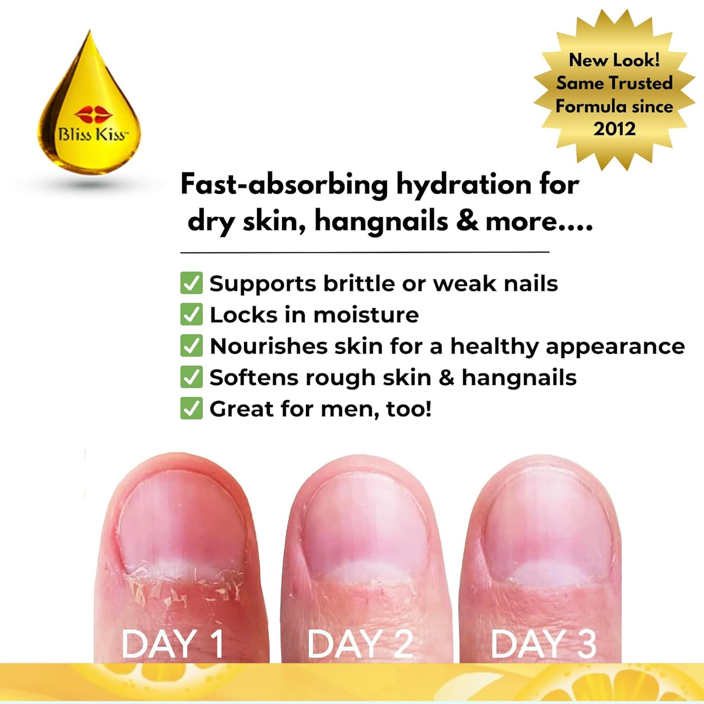 Bliss Kiss Simply Pure Dropper with Refillable Cuticle Squeeze Pen Kit (Crisp, Single Pen)-Velvo Beauty