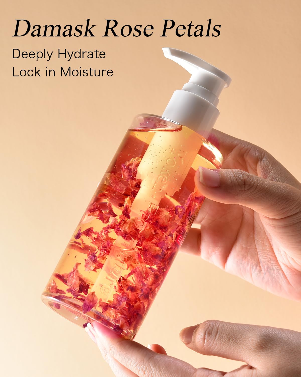 Yoken Multi-Used Body Oil For Skin,Face,Hair and Nails,Multi Purpose Organic oil With Rose Petals,Vitamin E & Almond Oil Nourishing & Hydrating,Body Oil for Moisture & Skin After Bath Oil,8 Fl Oz-Velvo Beauty