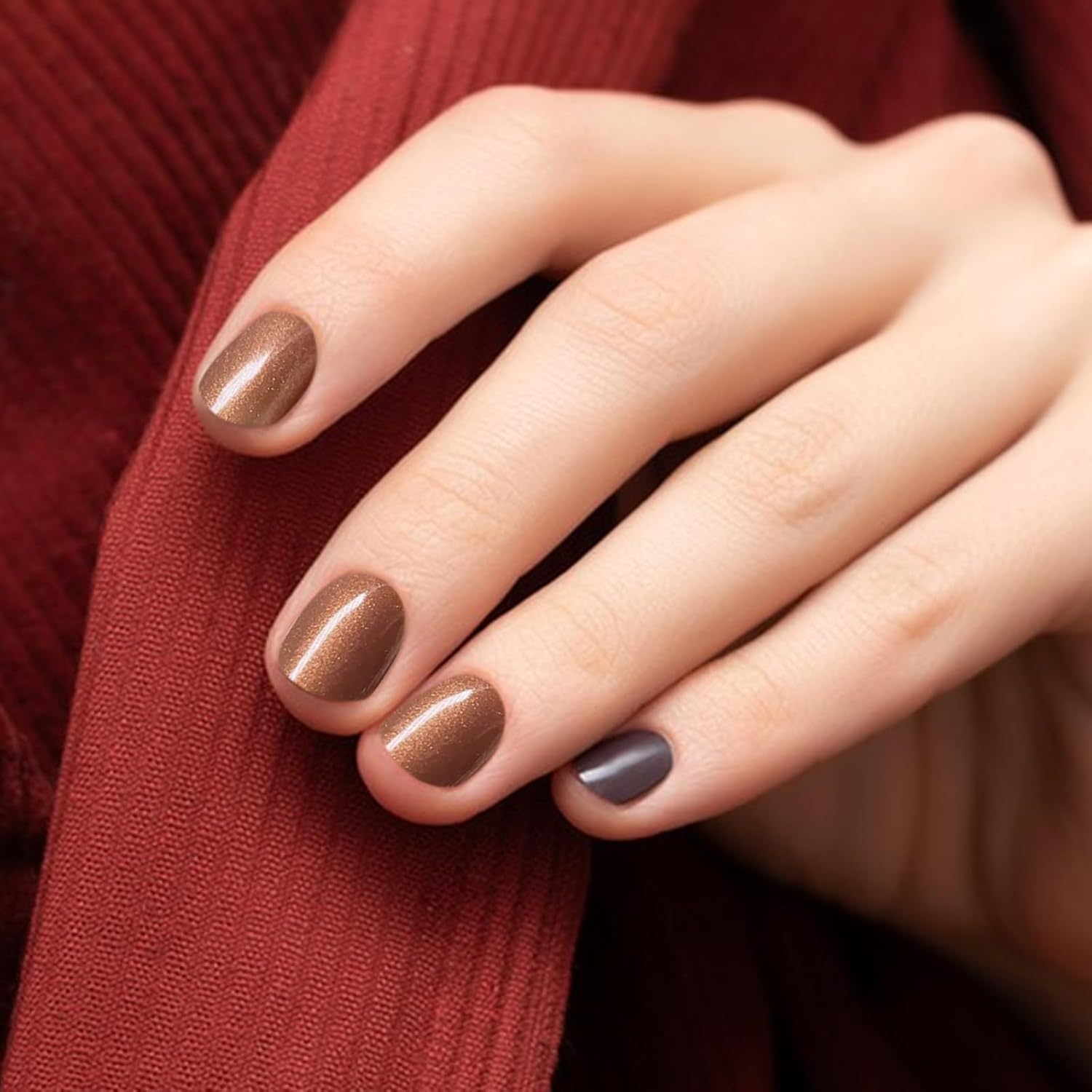 Major Dijit Quick Dry Nail Polish Ochre Summer Nail Lacquer for Nail Art Regular Nail Polish 0.41 fl oz.-Velvo Beauty