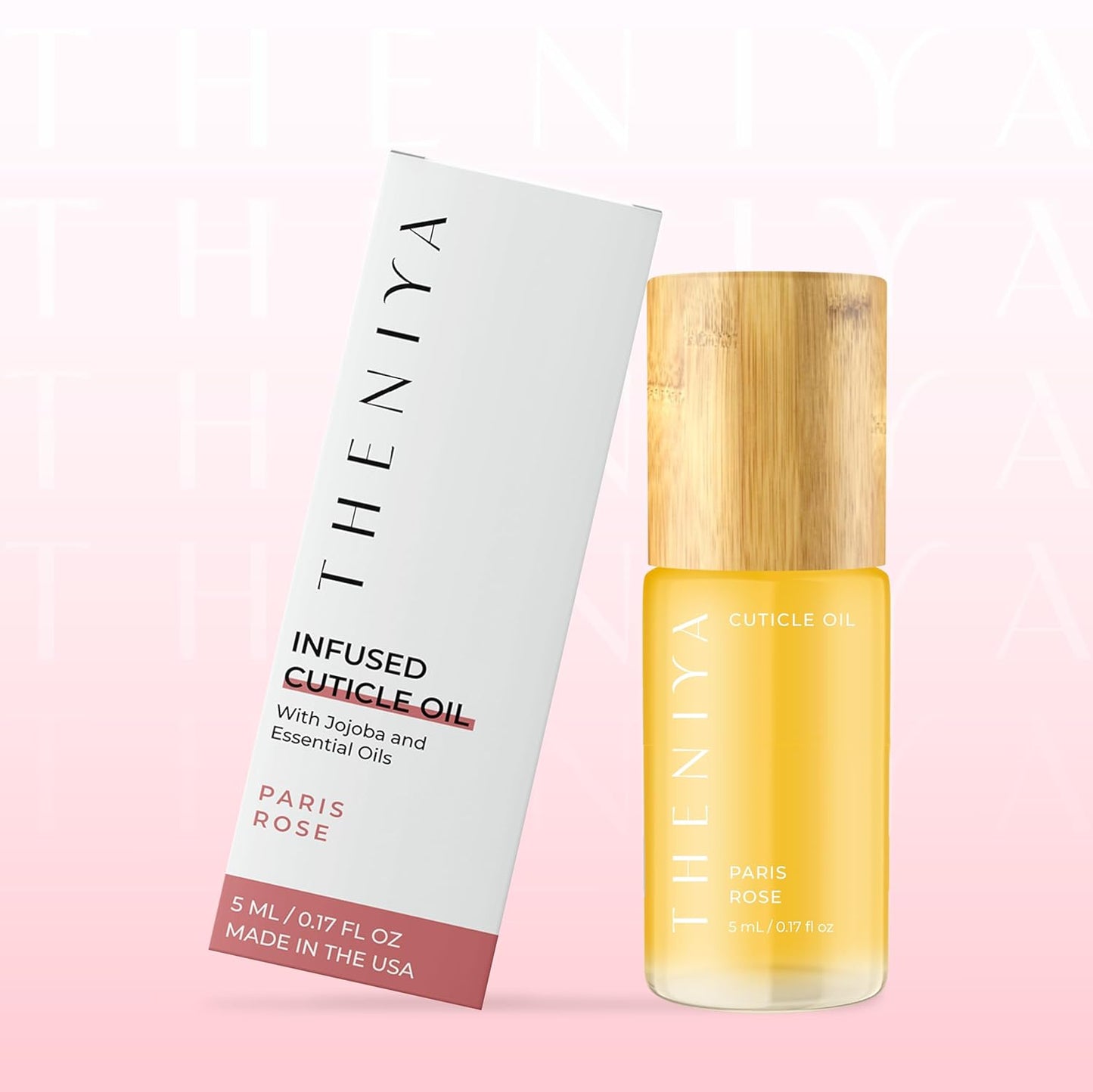 Cuticle Oil for Nail Strengthening and Growth – Hydrating, Vegan, Organic Formula with Jojoba & Vitamin E | 3 Signature Fragrances | 5mL Roll-On (0.17 Fl Oz, Rose Fragrance)-Velvo Beauty