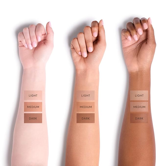 HALEYS Re-sculpt Smoothing Contour Powder (Light) Lightweight, Non-Caking, Nourishing & Skin-Softening, Infused with Shea Butter & Chamomile Flower Water to Soothe Skin-Velvo Beauty