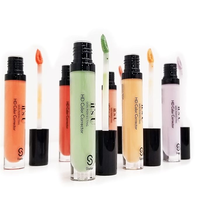 SISTAR It's U Skin Perfecting Conceal HD Contour Color Corrector Full Coverage Smooth and Flawless (Yellow)-Velvo Beauty