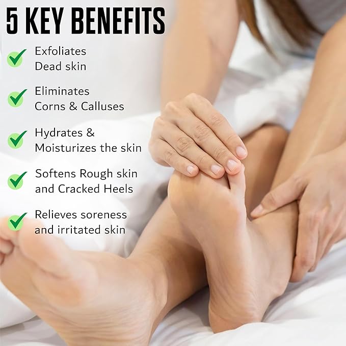 Tea Tree Oil Balm – Moisturizer for Dry Cracked Feet – Instantly Hydrates & Soothes Irritated Skin & Athlete's Foot – Best Care for Women and Men – Made in USA-Velvo Beauty