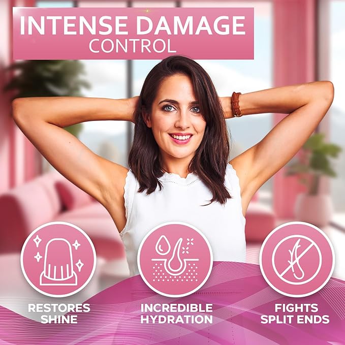 Rice Water Spray for Hair - With Rosemary, Biotin and Castor Oil - Tonic for Women and Men with Thinning Hair - Fermented Thickening Treatment to Fight Hair Fall - Daily Strengthening Leave In Formula-Velvo Beauty