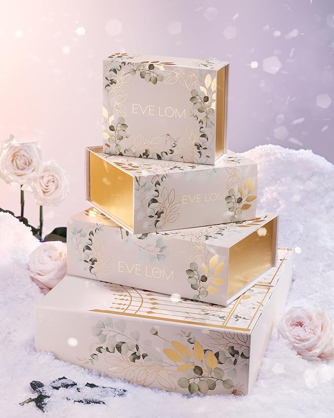 EVE LOM Skin Saviour Holiday Set - Iconic Cleanser Balm & Honey-Infused Clay Mask - Luxurious Beauty Ritual for Soft, Pure & Hydrated Skin - Botanical Skincare Essential Giftset-Velvo Beauty