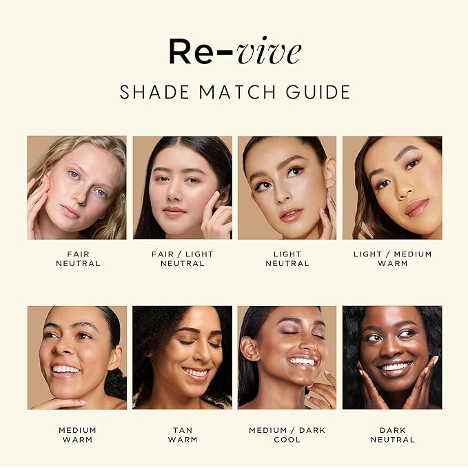 HALEYS Weightless Longwear Concealer (Light - Neutral), Re-vive, Medium to Full Coverage, Gripping Concealer, Fast-setting, All-Day Wear, Spot Concealing, Brightens, Streak-free, Light-diffusing, V+CF-Velvo Beauty