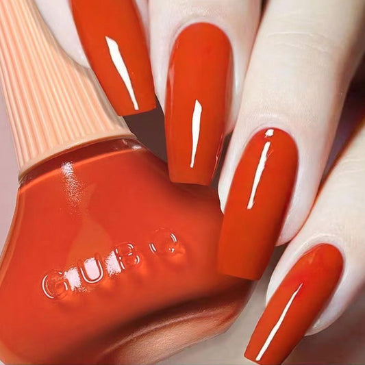 Major Dijit Quick Dry Nail Polish Pumpkin Orange Summer Nail Lacquer for Nail Art Cruelty-Free Regular Nail Polish 0.41 fl oz.-Velvo Beauty