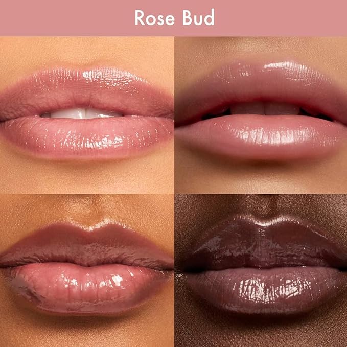 Summer Fridays Dream Lip Oil - Tinted Lip Oil with Moisturizing Sheer Coverage, High-Shine and Deep Hydration - Non-Sticky Formula for Long-Lasting Softness - Rose Bud (0.15 Oz)-Velvo Beauty