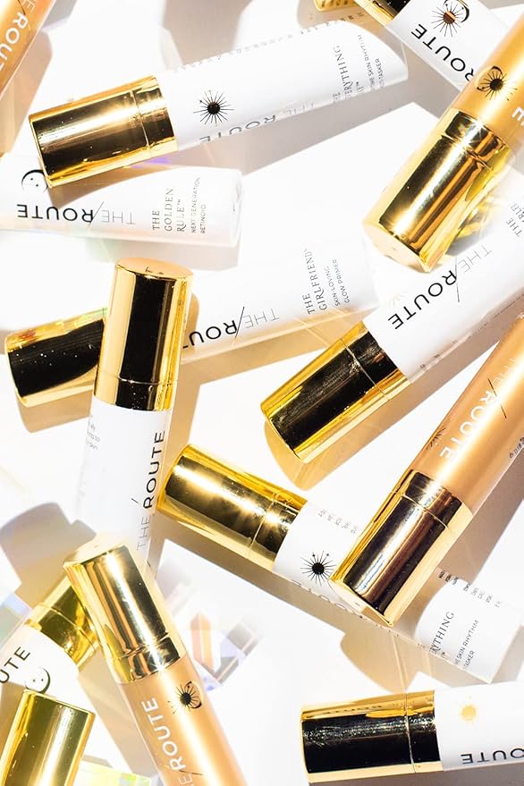 The Route Beauty LIL’ SKINCARE BFFs Skincare Kit: Includes The Everything Day and The Everything Night Moisturizers, and The Girlfriend Skin-Loving Glow Primer (0.27 Fl Oz)-Velvo Beauty