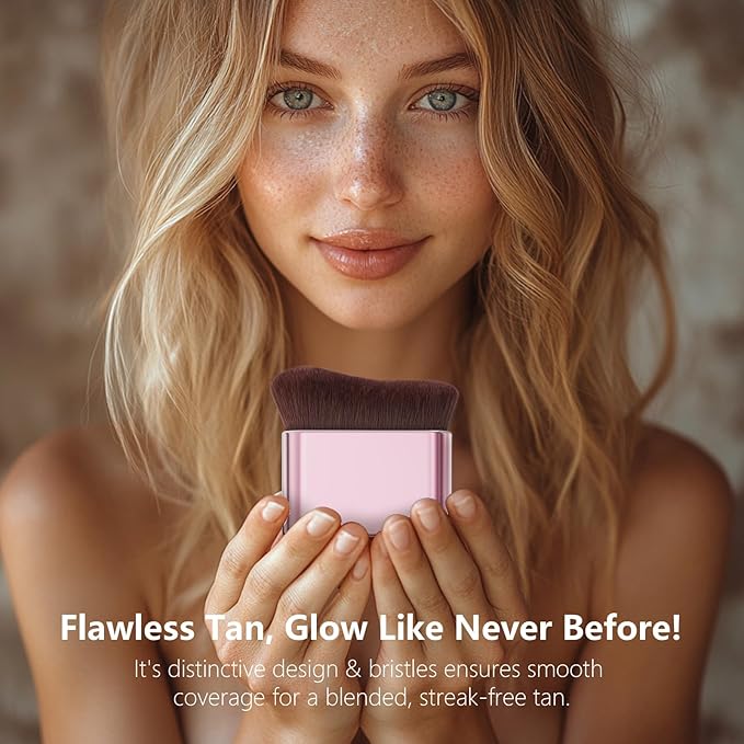 docolor Self Tanner Brush Body Makeup Brush for Flawless Face and Body Makeup, Sunless Tanner Blending Brush Body Brush for Self Tanner, Bronzer, Foundation, Vegan & Cruelty Free-Velvo Beauty