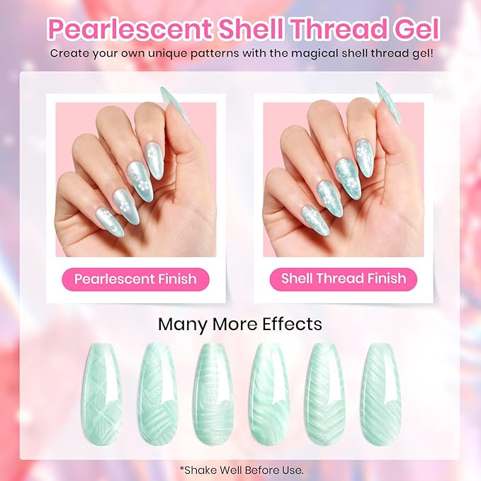 Beetles Gel Nail Polish Set - 28 Pcs Pastel Pink Yellow Green Blue Glitter Macaron Color Gel Polish Set Fluttered Eden Soak Off Nail Polish UV LED Nails Art Halloween Gifts for Women Girl-Velvo Beauty