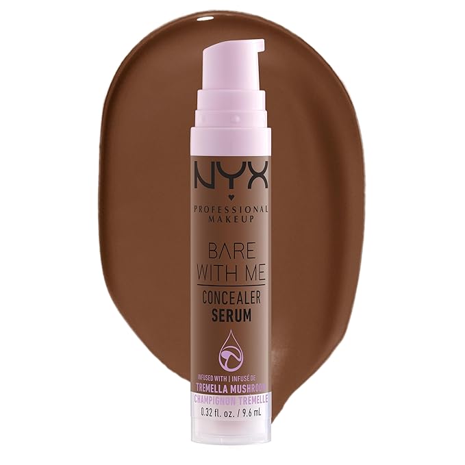 NYX PROFESSIONAL MAKEUP Bare With Me Concealer Serum, Up To 24Hr Hydration - Rich-Velvo Beauty