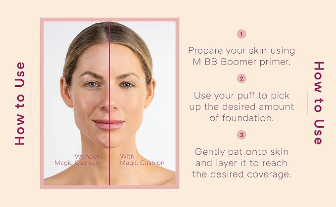 MISSHA Magic Cushion Foundation No.23 Natural Beige for Light with Neutral Skin Tone Flawless Coverage,Dewy Finish,Easy Application for All Skin Types-Velvo Beauty