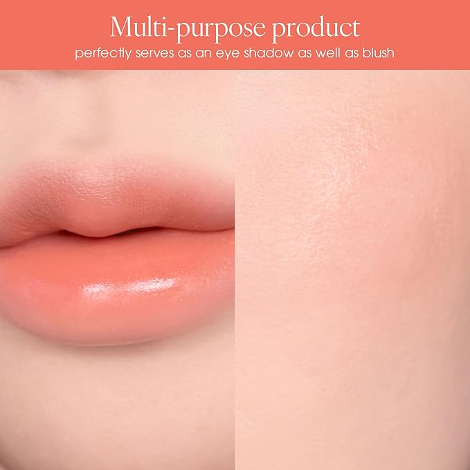 PLAT LIPS 903 NUDE BEIGE, Lip & Cheek, Lightweight, Naturally Dewy+ Glowy Finish, Blendable & Buildable Formula (1.2g, 0.003 oz.)-Velvo Beauty