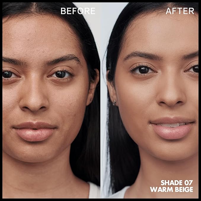 FOCALLURE 2 Pcs Liquid Foundation, Skin Evolution Foundation + Concealer, Full Coverage Foundation Makeup, Durable, Waterproof, Oil-Control, Hides Wrinkles & Lines, Warm Beige-Velvo Beauty